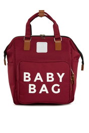 Zoozie Bags Bolsa de Pañales Tamaño Maxi Rojo Clarete